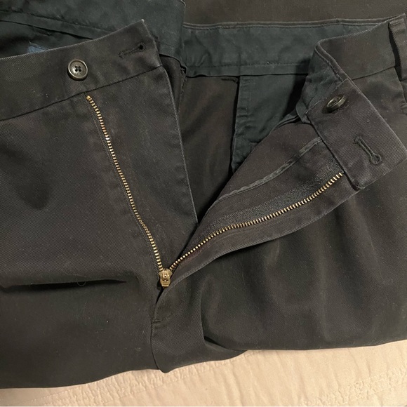 Brooks Brothers Advantage Chino Elliot Black Pants - Picture 5 of 9